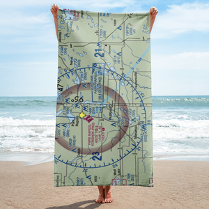 Cary Airport (MY88) VFR Sectional Towel