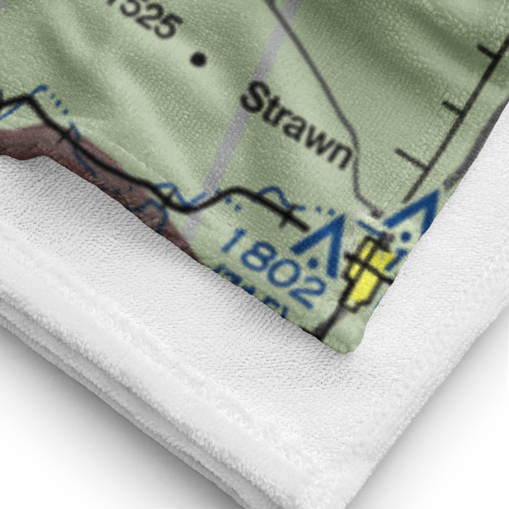 Caselman Ranch Airport (TE40) VFR Sectional Towel 