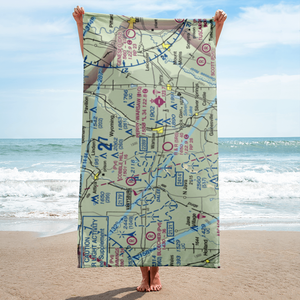 Casey's Airport (6NK1) VFR Sectional Towel