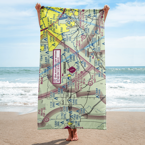Castroville Municipal Airport (CVB) VFR Sectional Towel