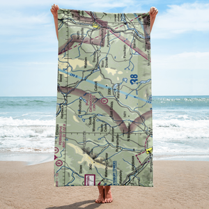 Catamount Airfield (VT62) VFR Sectional Towel