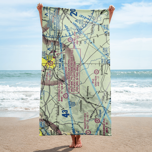 Cathro Airport (VG10) VFR Sectional Towel