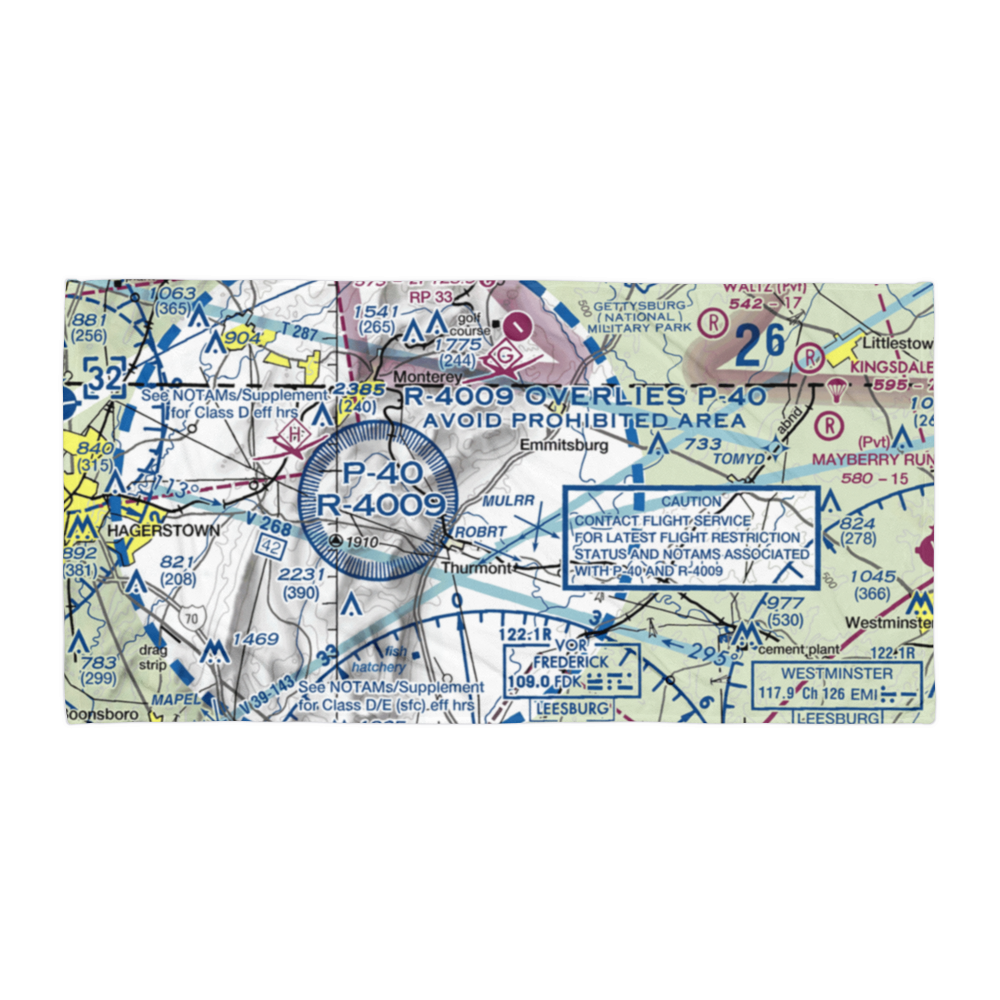 Catoctin Crosswind Airport (4MD7) VFR Sectional Towel 