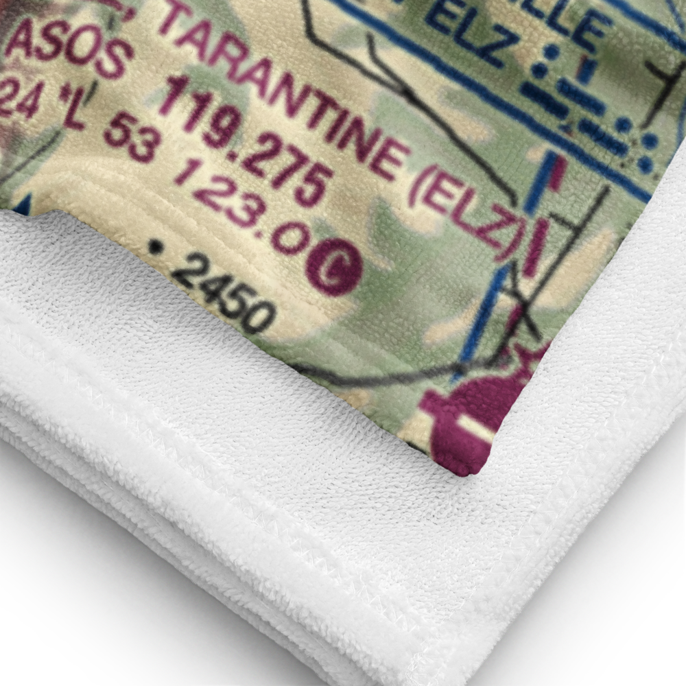 Cattaraugus County-Olean Airport (OLE) VFR Sectional Towel 