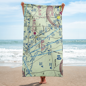 Cauley's Airstrip (3GA8) VFR Sectional Towel