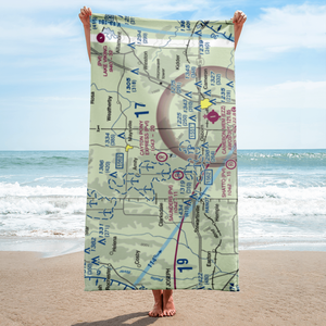 Cayton Pony Express Airport (8MO5) VFR Sectional Towel