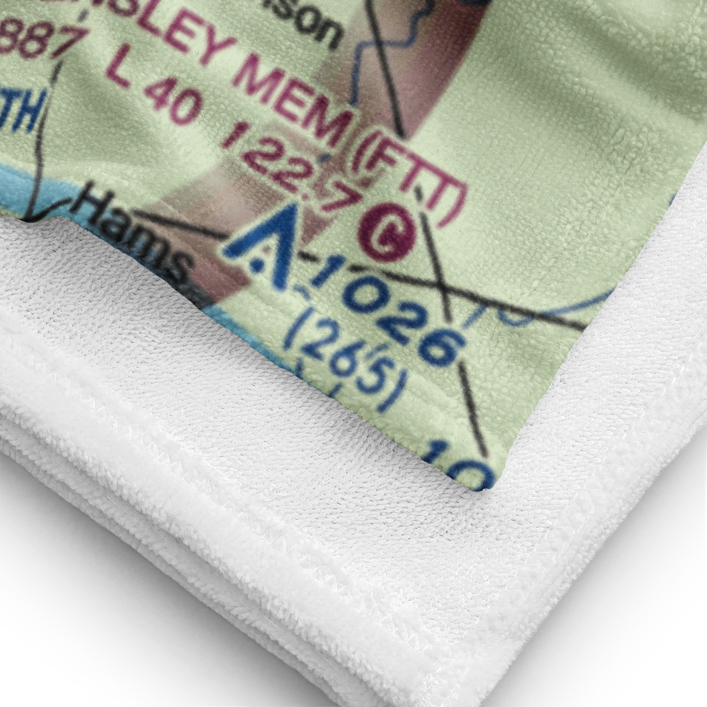 Cedar Creek Airport (MO74) VFR Sectional Towel 