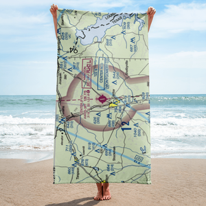 Center Municipal Airport (F17) VFR Sectional Towel