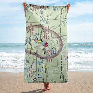 Centerville Municipal Airport (TVK) VFR Sectional Towel