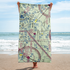 Central Farmers Coop Airport (LA25) VFR Sectional Towel