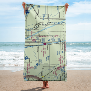 Central Valley Aviation Airport (NA81) VFR Sectional Towel