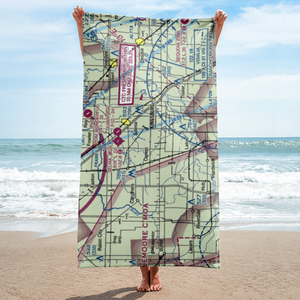 Central Valley Aviation Inc Airport (CA40) VFR Sectional Towel