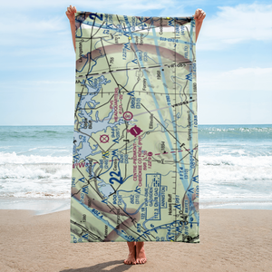 Centre-Piedmont-Cherokee County Regional Airport (PYP) VFR Sectional Towel