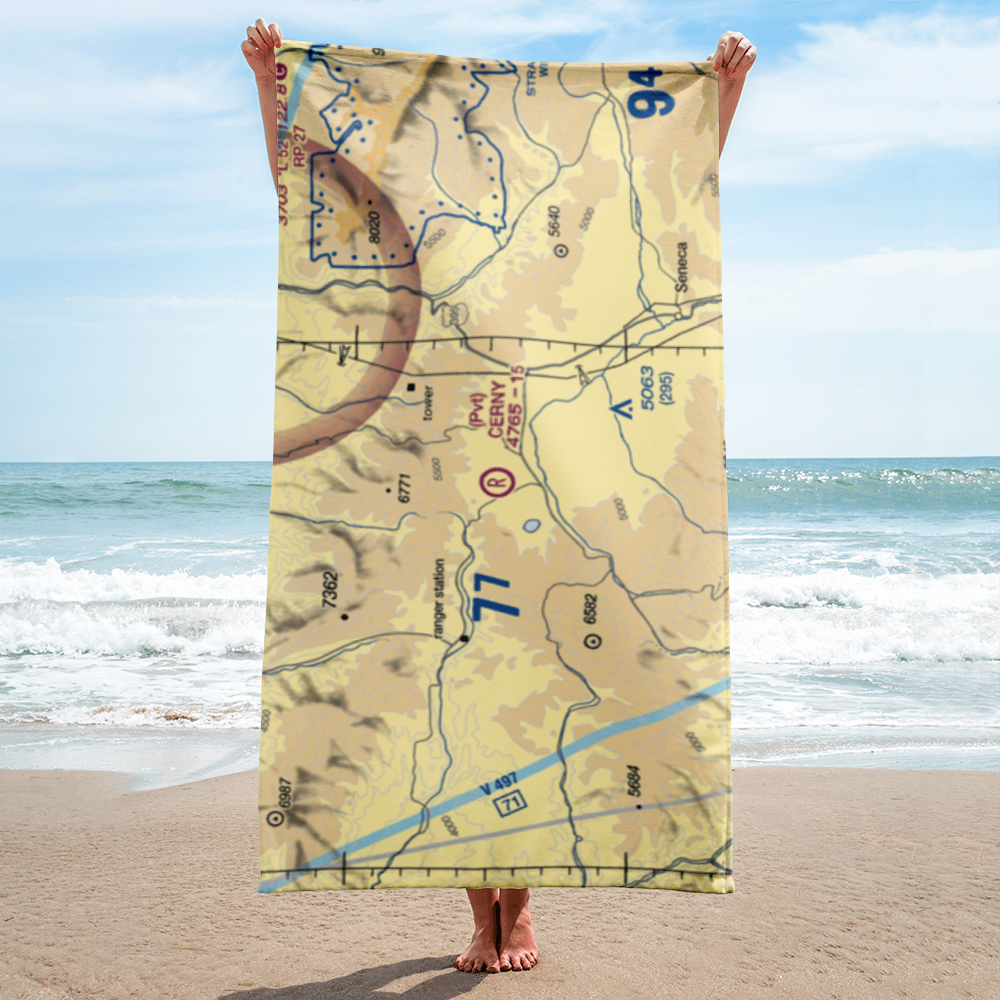 Cerny Airport (71OR) VFR Sectional Towel 