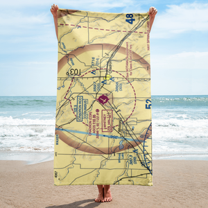 Chadron Municipal Airport (CDR) VFR Sectional Towel