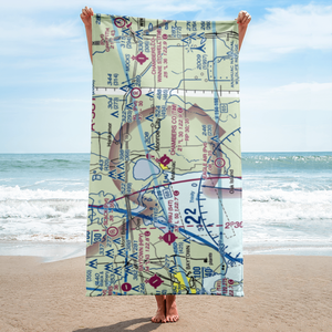 Chambers County Airport (T00) VFR Sectional Towel