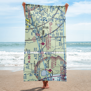 Chambers County Winnie Stowell Airport (T90) VFR Sectional Towel