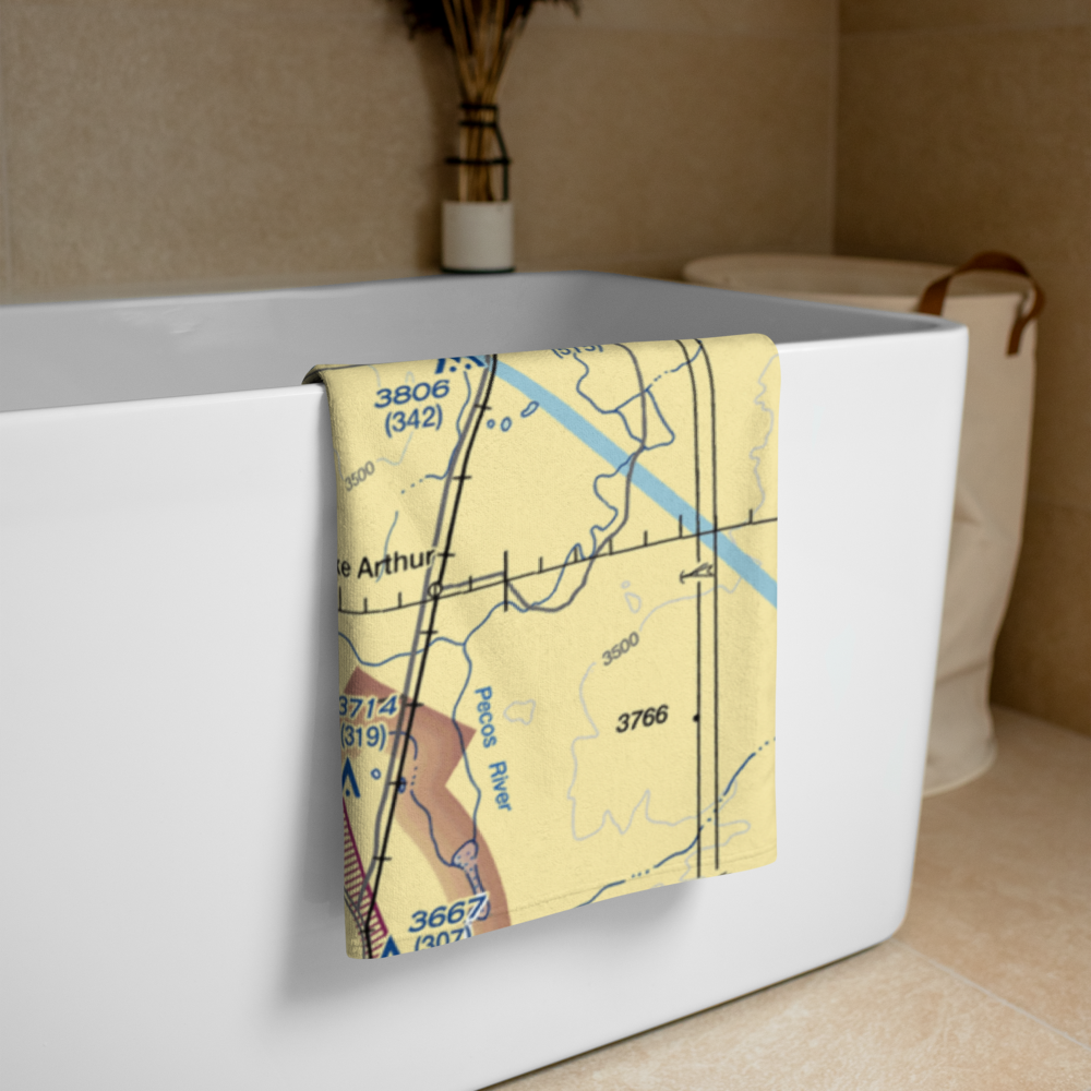 Champion Ranch Airport (01NM) VFR Sectional Towel 