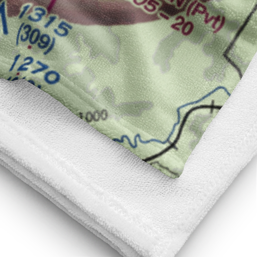 Chanay Airport (40KS) VFR Sectional Towel 