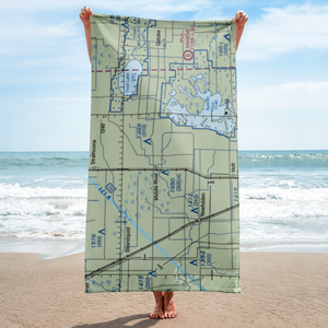 Chanlin Field (5MN9) VFR Sectional Towel