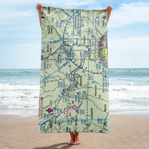 Checkpoint Charlie Airport (OI27) VFR Sectional Towel