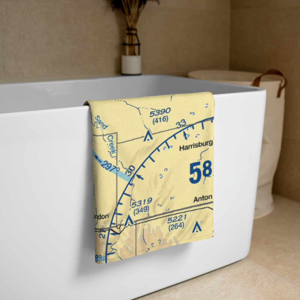 Chenoweth Airport (0CO5) VFR Sectional Towel 