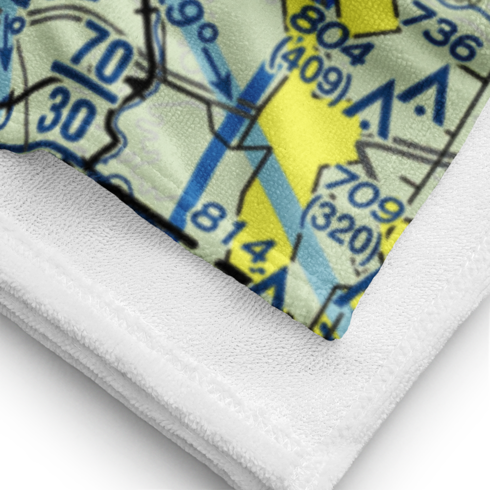 Chester County G O Carlson Airport (MQS) VFR Sectional Towel 