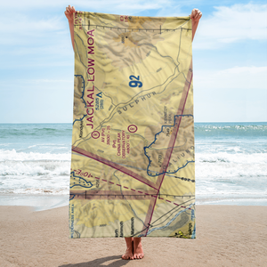 China Peak Observatory Airport (AZ45) VFR Sectional Towel