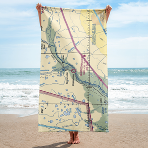 Chistochina Airport (CZO) VFR Sectional Towel