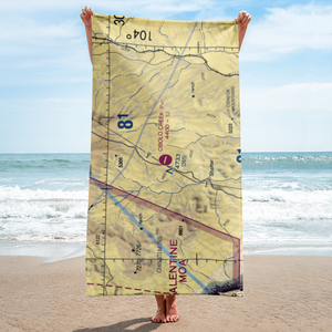 Cibolo Creek Ranch Airport (TS15) VFR Sectional Towel