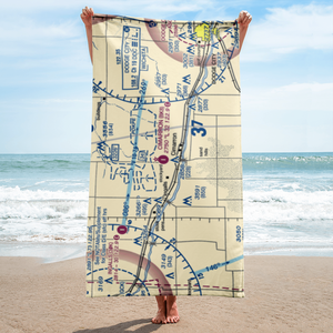 Cimarron Municipal Airport (8K8) VFR Sectional Towel