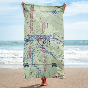 Circle City /New/ Airport (CRC) VFR Sectional Towel
