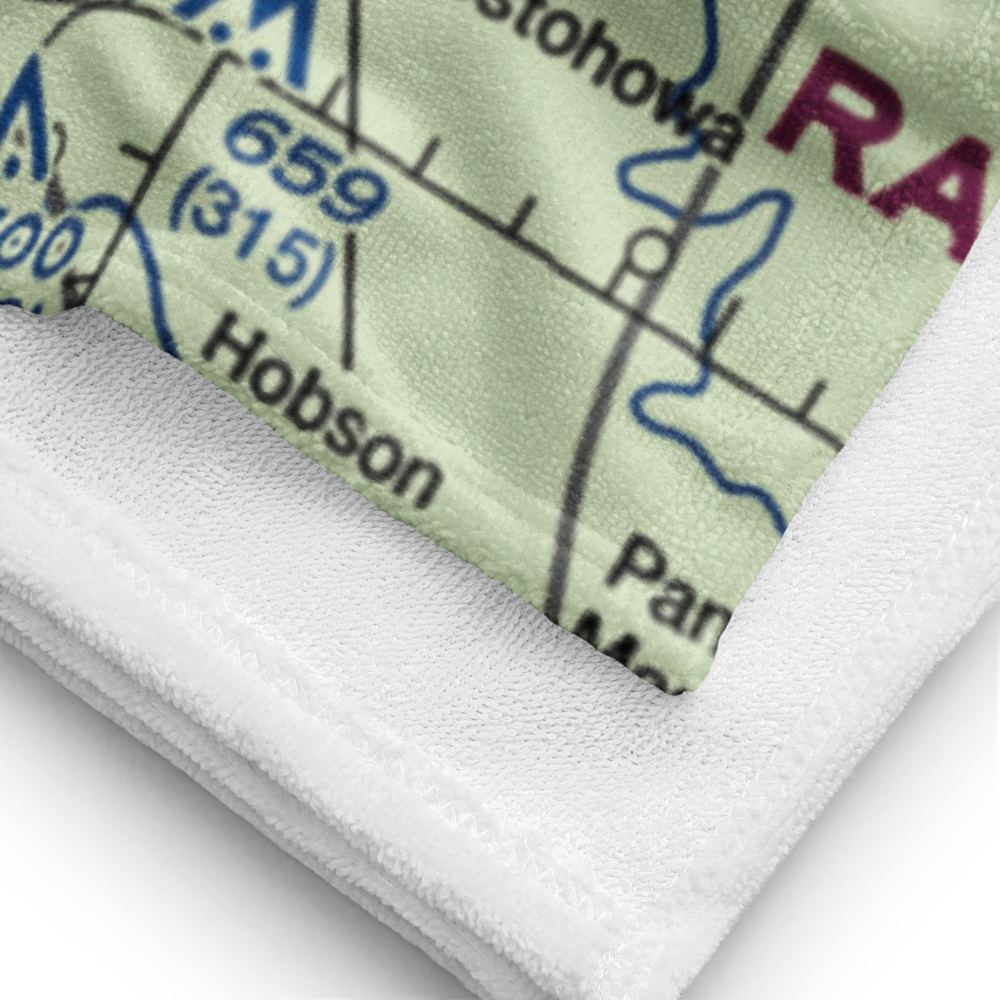 Circle P Ranch Airport (82XS) VFR Sectional Towel 