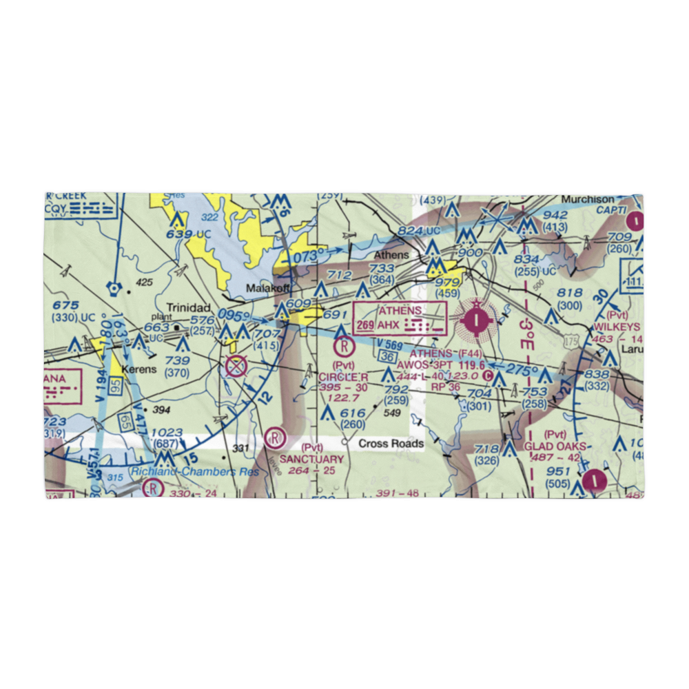 Circle R Ranch Airport (2TS4) VFR Sectional Towel 