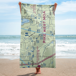 Circle T Ranch Airport (MI93) VFR Sectional Towel