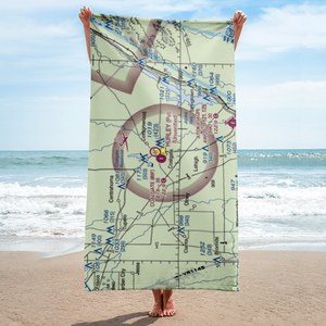 City of Coalgate Airport (08F) VFR Sectional Towel