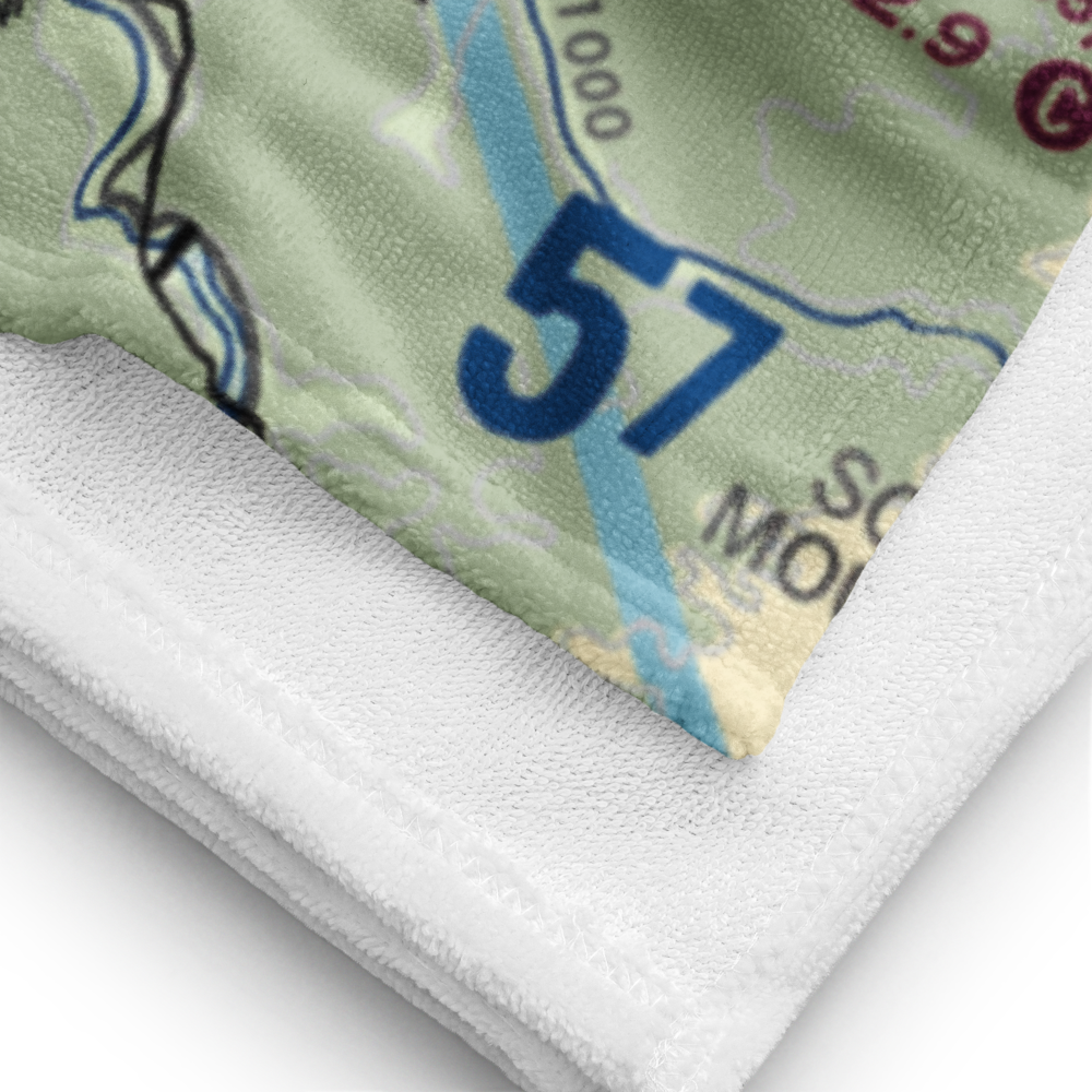 Clackamas Heights Airport (1OR6) VFR Sectional Towel 