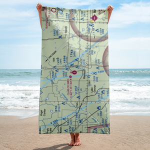 Clare County Airport (80D) VFR Sectional Towel