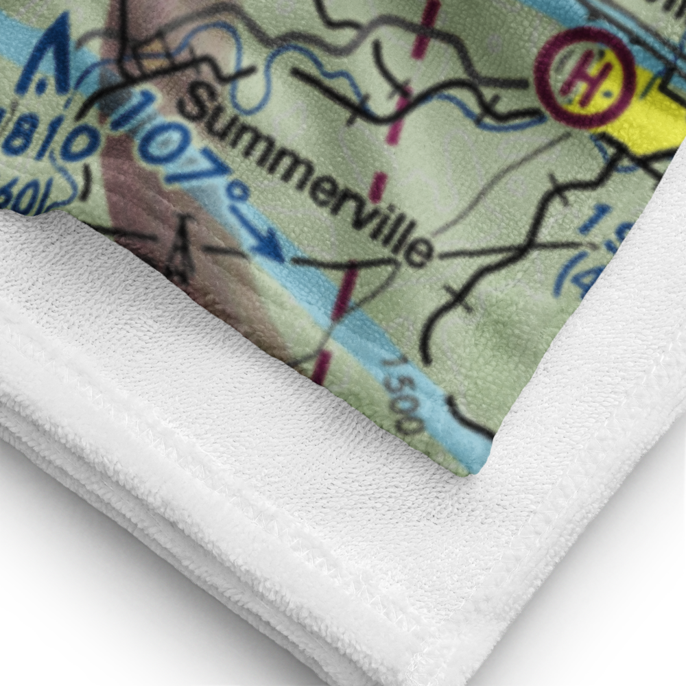 Clarion County Airport (AXQ) VFR Sectional Towel 