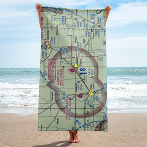 Clarion Municipal Airport (CAV) VFR Sectional Towel