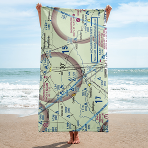 Clark Airport (19IN) VFR Sectional Towel