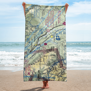 Clark Ranch Airport (3CA9) VFR Sectional Towel