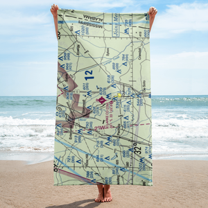 Clarke County Airport (23M) VFR Sectional Towel