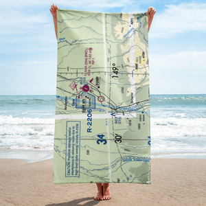 Clear Sky Lodge Airport (CLF) VFR Sectional Towel