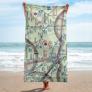 Clearwater Aero Estates Airport (JB01) VFR Sectional Towel