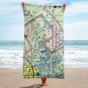 Cleveland Airport (TE12) VFR Sectional Towel