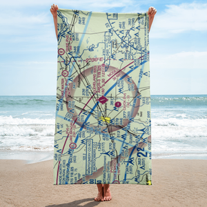 Cleveland Municipal Airport (6R3) VFR Sectional Towel
