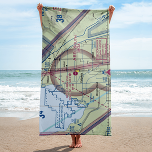 Cliff Hatfield Memorial Airport (CLR) VFR Sectional Towel