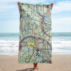 Cliffords Airport (ME69) VFR Sectional Towel