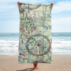 Cloud 9 Airport (68KS) VFR Sectional Towel